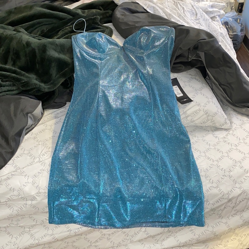 Sexy glittery mini dress , Size L